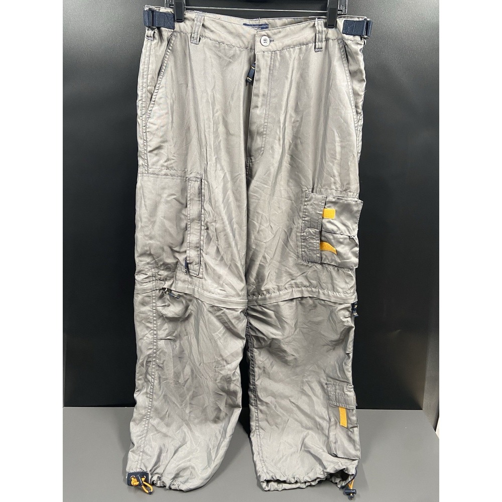 Sonoma Men's Cargo Hiking Pants‎ Casual Nylon Detachable Zip Legs Trousers 36x30